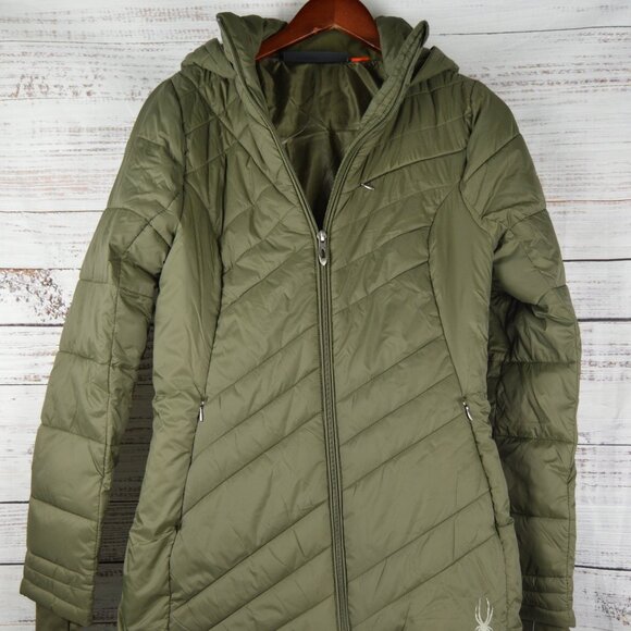 Spyder Women's Winter Puffer Jacket Coat Size Small Sm S NWT $229 Ski Outdoor - Picture 3 of 16